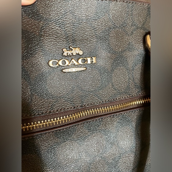 💕COACH Gallery Tote purse canvas bag 79609 - Picture 7 of 16